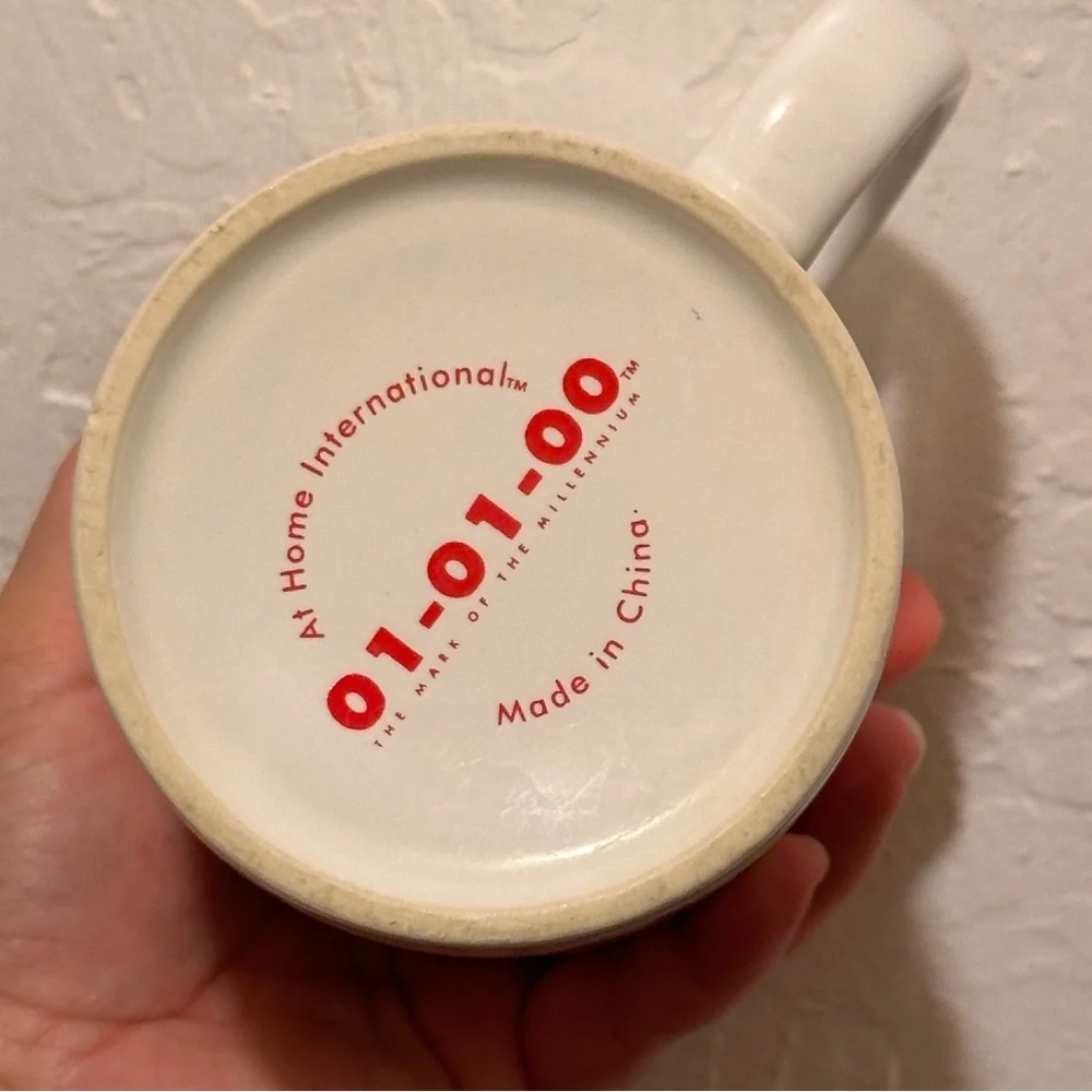 01-01-00 Mark of the Millennium At Home International Coffee Mug 2000 - Rare - Picture 6 of 6